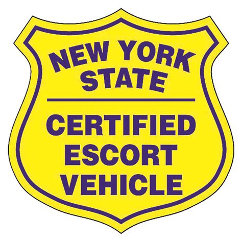 new york certified escort vehicle|Article 21C Vehicle Traffic Law Certificates Escort Vehicles